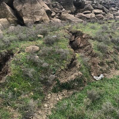 Lav izi ve fay kırığı aynı noktada!