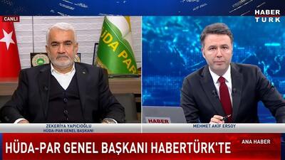 HÜDA PAR lideri Yapıcıoğlu: Görüşmeler sürecek
