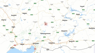 Kahramanmaraş'ta 4.7 büyüklüğünde deprem