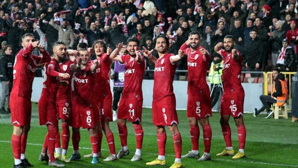 Samsunspor'un serisi 16 maça çıktı!