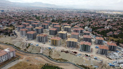 Malatya'da o konutlar depremzedelere verilecek