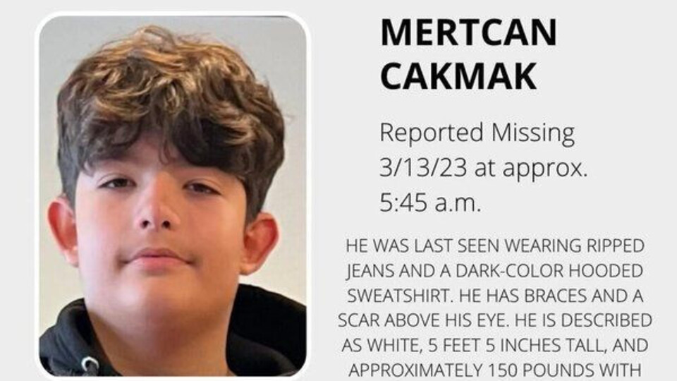 ABD'de polis, 12 yaşındaki kayıp Mertcan'ı arıyor