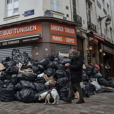 Grevlerin 8. haftası: Paris'te çöp krizi!