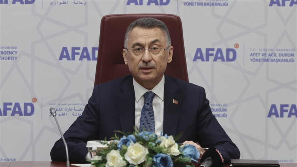 Fuat Oktay'dan geçmiş olsun mesajı