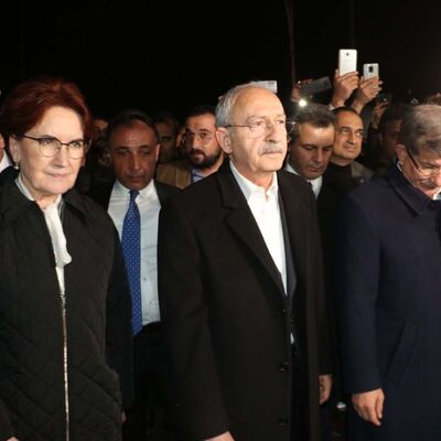 Kılıçdaroğlu, Akşener ve Davutoğlu sel bölgesinde