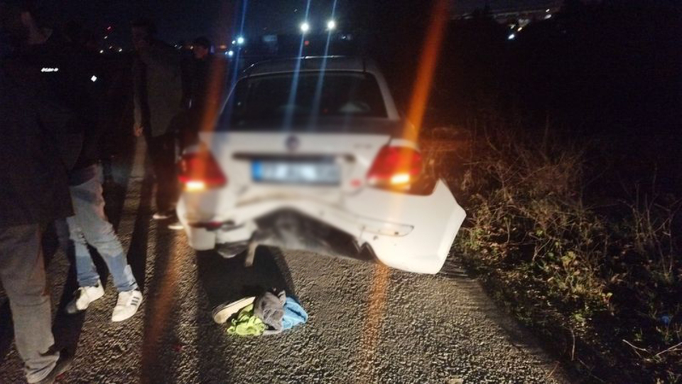 Bursa'da trafik kazasında 2 kişi yaralandı