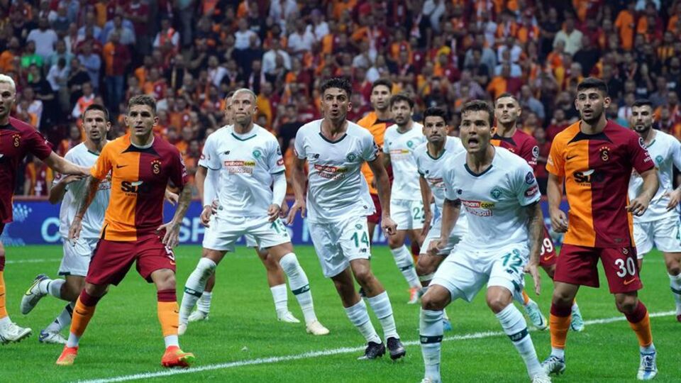 Galatasaray ile Konyaspor 44. randevuda