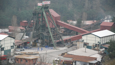 Amasra'da maden ocağındaki yangın yeniden başladı