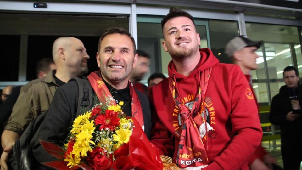 Galatasaray kafilesi Konya'ya geldi