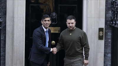 Ukrayna ve İngiltere liderleri görüştü