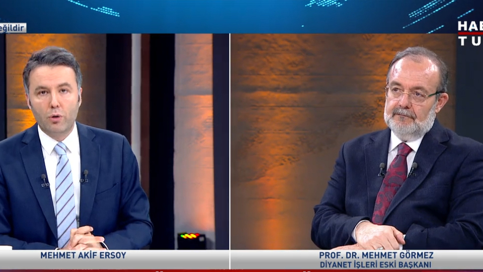 Görmez'den Habertürk'e açıklamalar