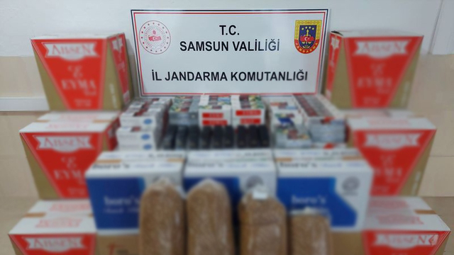 198 bin 200 filtreli sigara kağıdı ele geçirildi