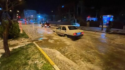 Kilis'te sağanak ve dolu etkili oldu