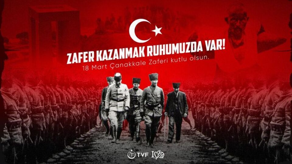 Spor camiasından 18 Mart paylaşımları