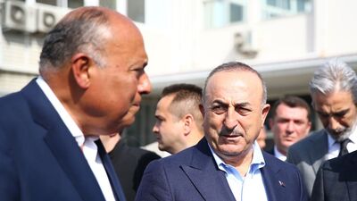 11 yıl sonra ilk: Çavuşoğlu Mısır'da
