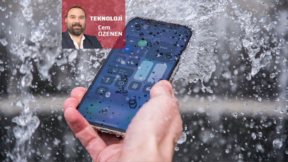 Telefonum gerçekten su geçirmez mi?