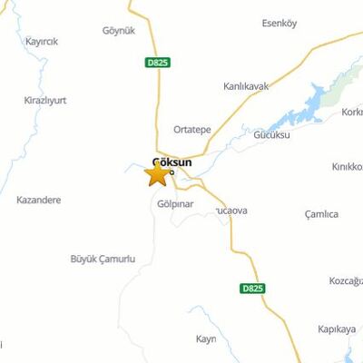 Kahramanmaraş'ta 4,4 büyüklüğünde deprem!