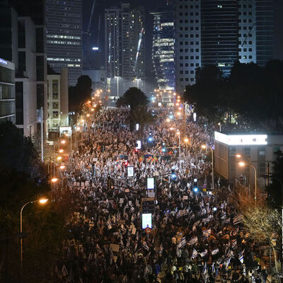 Protestolar sürüyor! Netanyahu: Anarşiye izin vermeyeceğiz