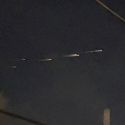 Gökyüzünde gizemli ateş topları