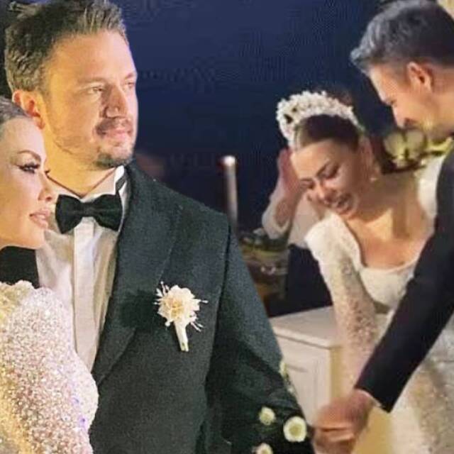Düğünden ilk kareler