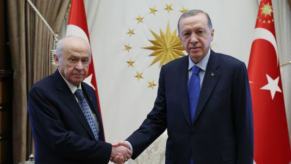 Cumhurbaşkanı Erdoğan ile Bahçeli görüşmesi sona erdi