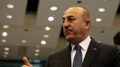 Bakan Çavuşoğlu, Dendias'la görüştü