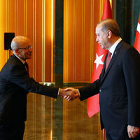 Cumhurbaşkanı Erdoğan, Mehmet Şimşek ile görüştü