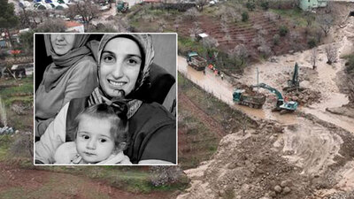 Anne kız sele kapılmıştı! Arama kurtarma çalışmaları tamamlandı