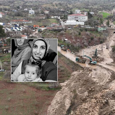 Anne kız sele kapılmıştı! Arama kurtarma çalışmaları tamamlandı