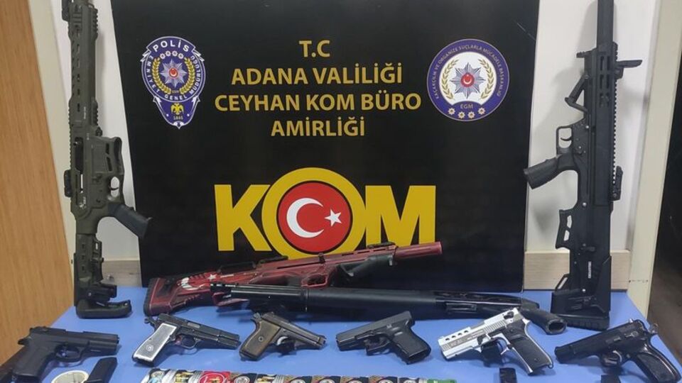 Adana'da suç örgütü operasyonu: 8 tutuklama