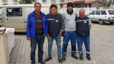 Belediye işçisi, bulduğu 28 bin lirayı sahibine ulaştırdı