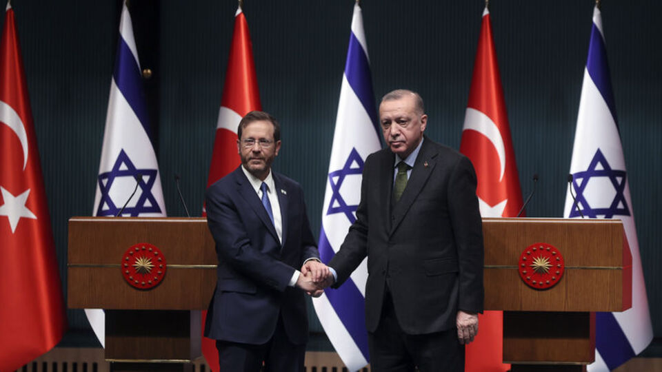 Cumhurbaşkanı Erdoğan'dan Herzog'a teşekkür