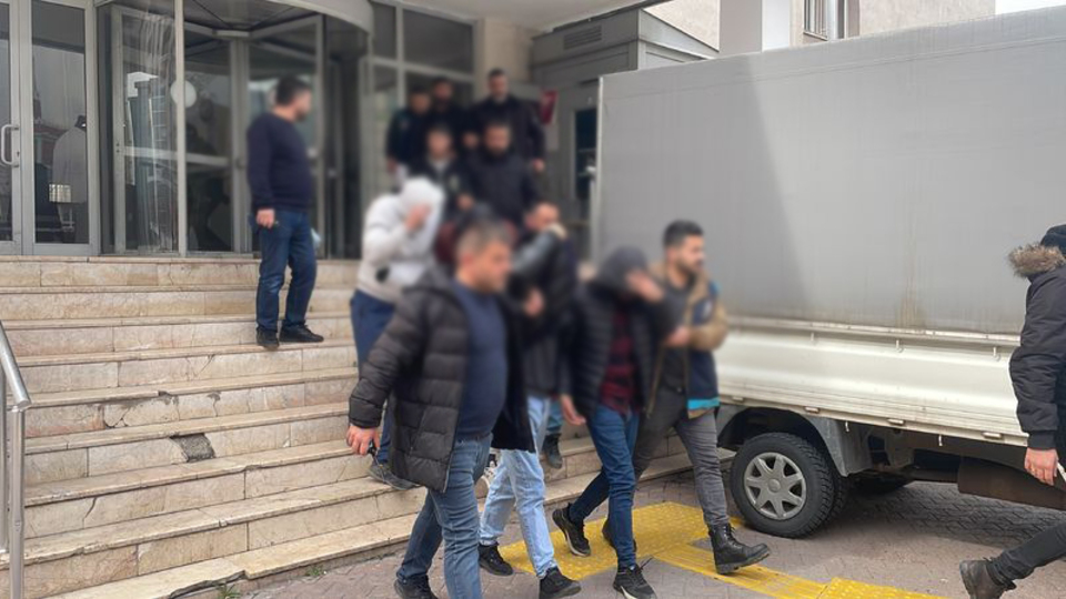 Kayseri'de hırsızlık operasyonu: 23 tutuklama
