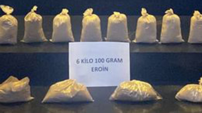 Hakkari'de 6 kilo 100 gram eroin ele geçirildi