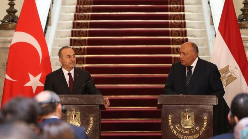 Bakan Çavuşoğlu, Mısırlı mevkidaşı ile görüştü