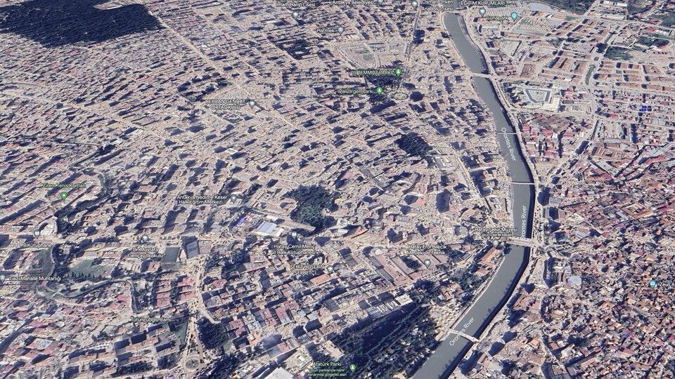 Depremleri Google görüntüledi! İşte öncesi sonrası