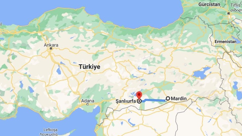 Şanlıurfa - Mardin arası kaç km?
