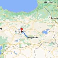 Elazığ - Diyarbakır arası kaç km?