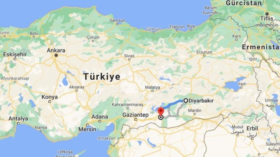 Diyarbakır - Şanlıurfa arası kaç km?