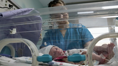 Ailesi minik Atlas'tan o da yaşam mücadelesinden vazgeçmedi