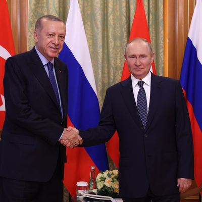 Cumhurbaşkanı Erdoğan, Putin ile görüştü