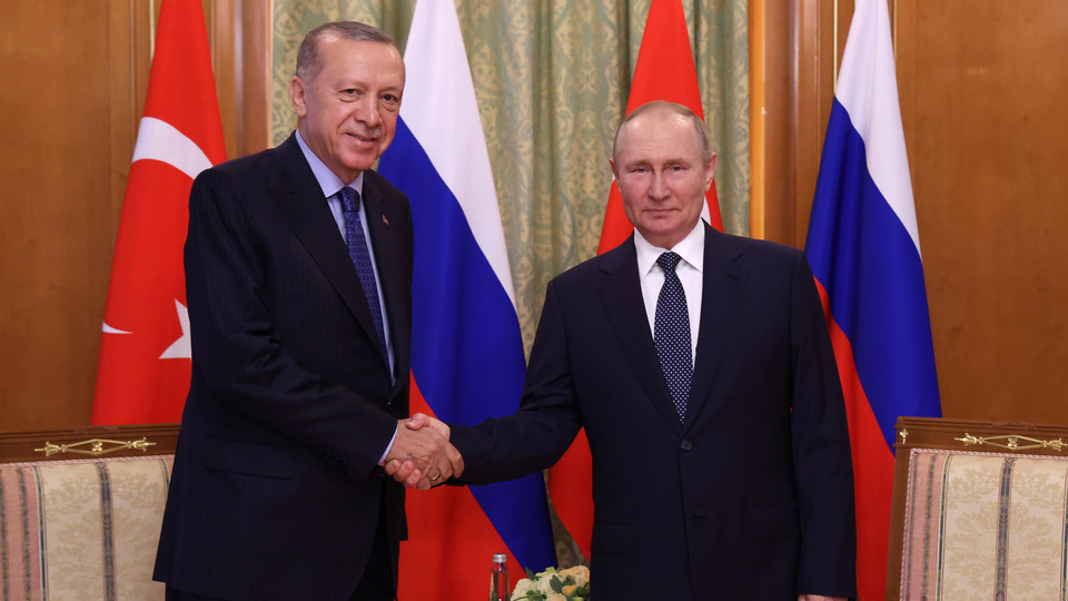 Cumhurbaşkanı Erdoğan, Putin ile görüştü