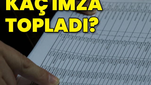 Muharrem İnce 100 bin imza topladı