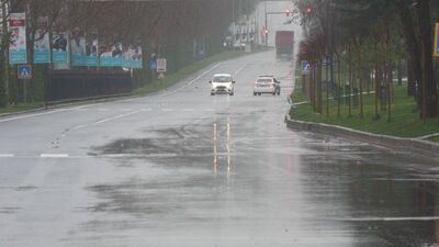 Elazığ'da sağanak yağış