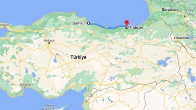 Samsun Trabzon arası kaç km?