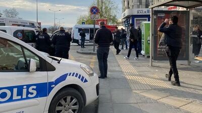 Polis memurunu bıçakla yaralayan zanlı yakalandı