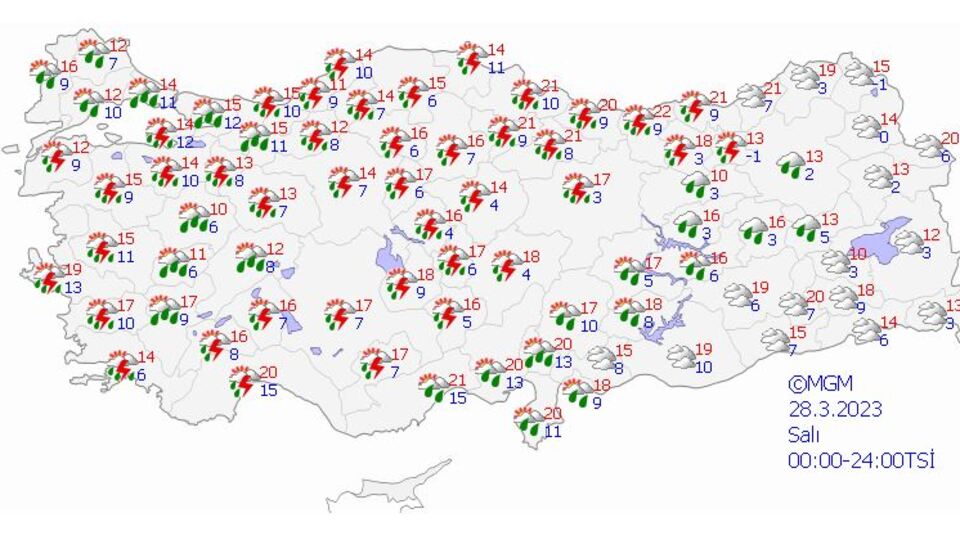 Balkanlardan gelip yurdu saracak! Şiddetli fırtına!