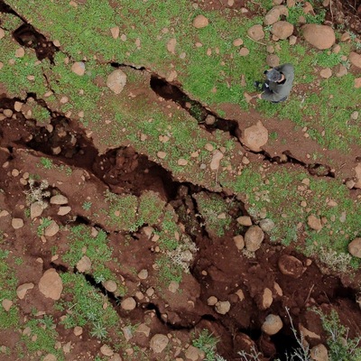 Depremin izleri yüzey kırıklarında