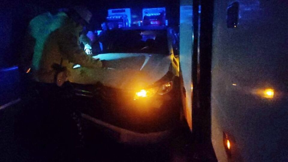 TEM Otoyolu'nda feci kaza