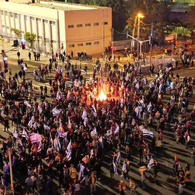 İsrail'de protestolar sürüyor!